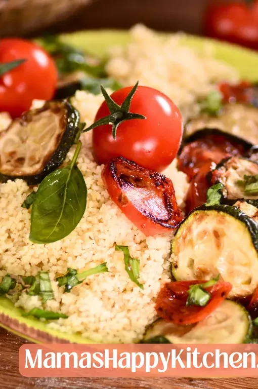 couscous with roasted vegetables