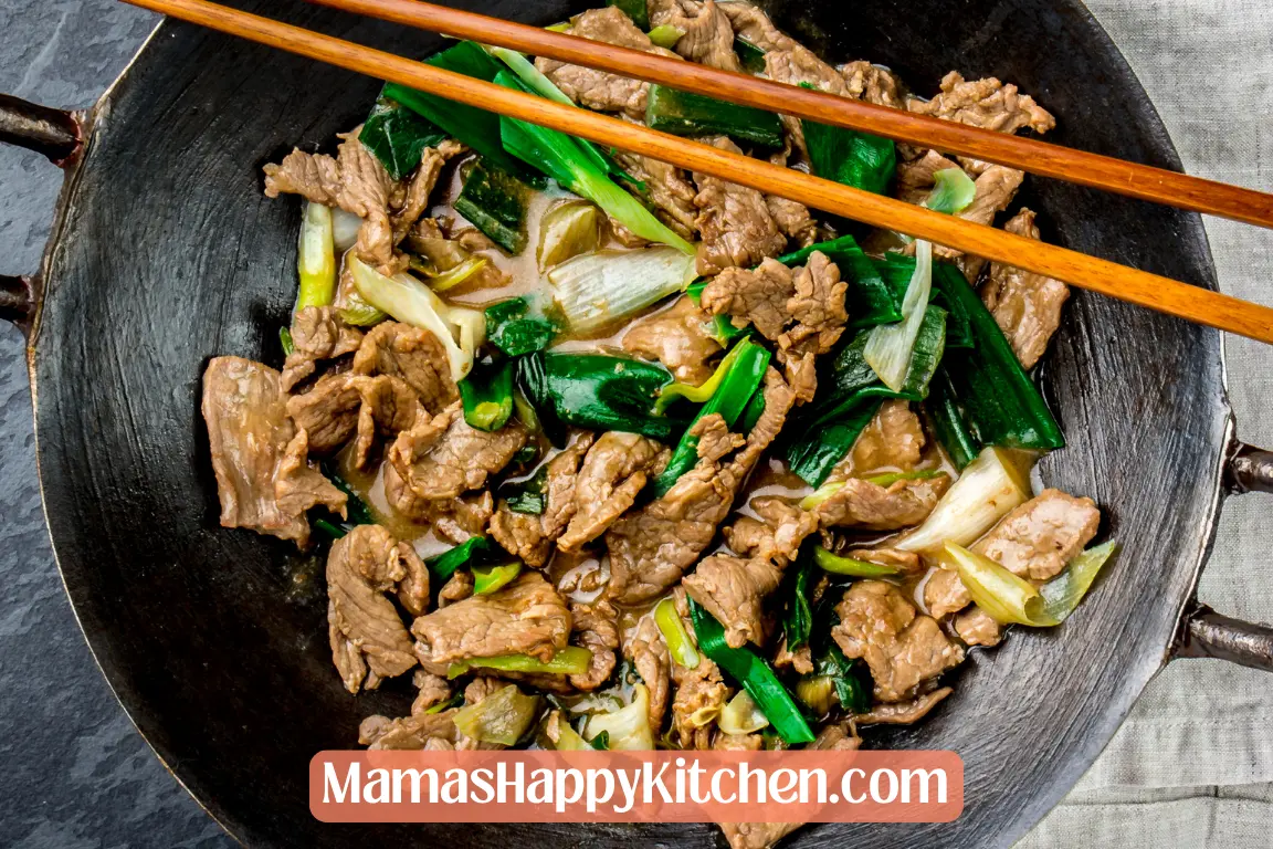 Black Pepper Beef and Cabbage Stir Fry