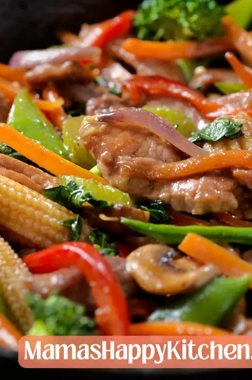 Orange Ginger Beef Stir Fry