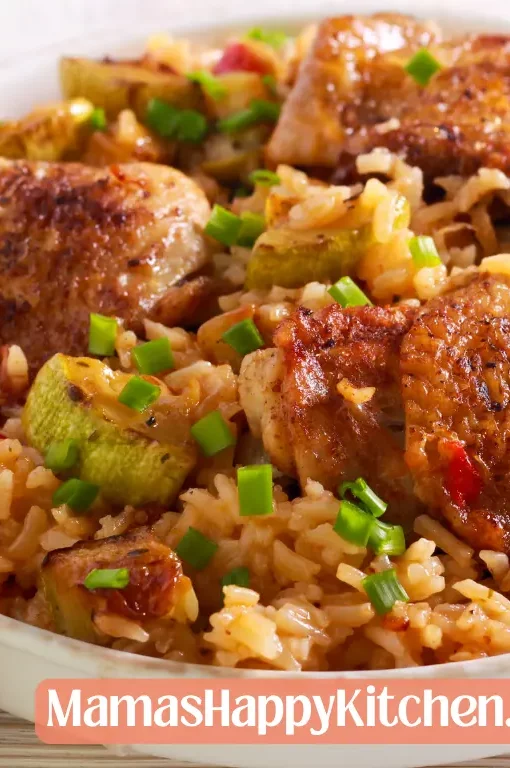 Moroccan Chicken and Rice