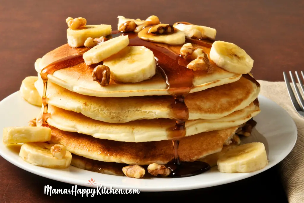 Banana Yoghurt Pancakes