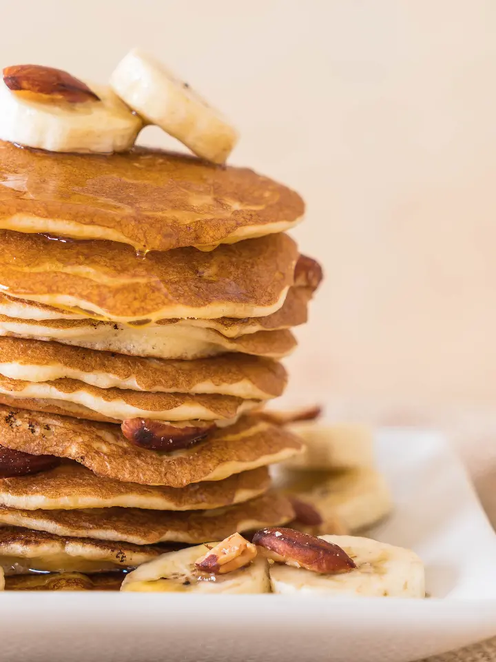 Banana Protein Pancakes No Egg