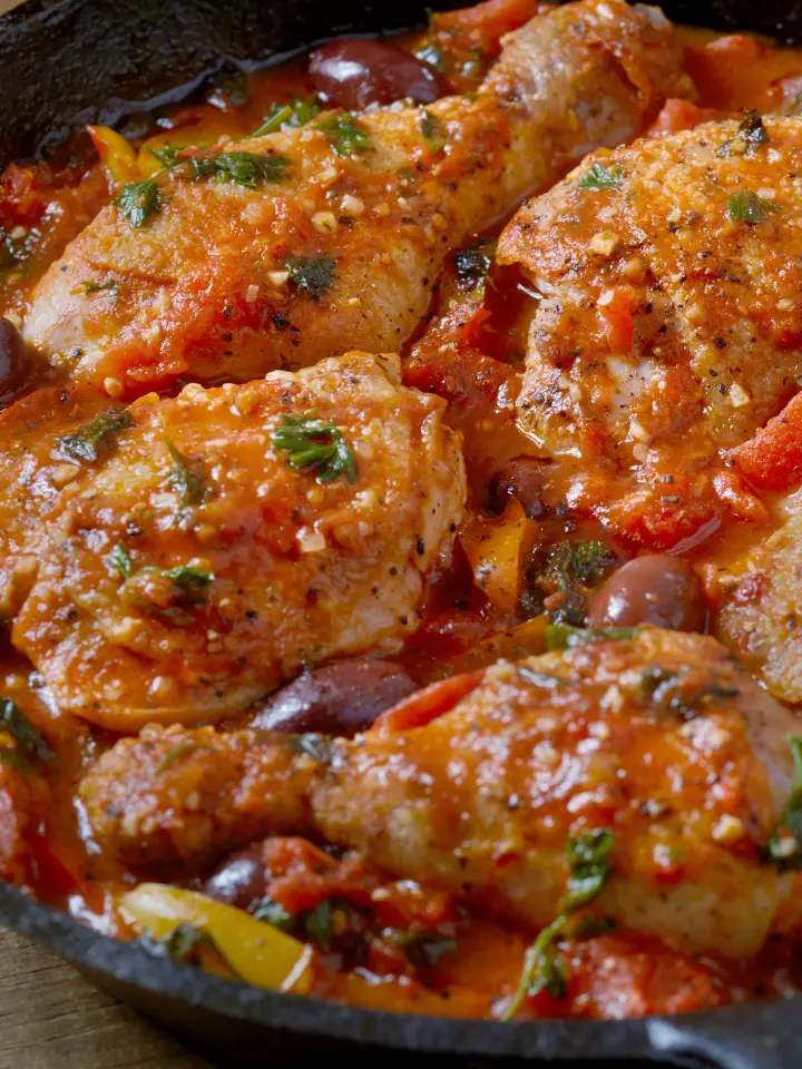 Classic Chicken Cacciatore