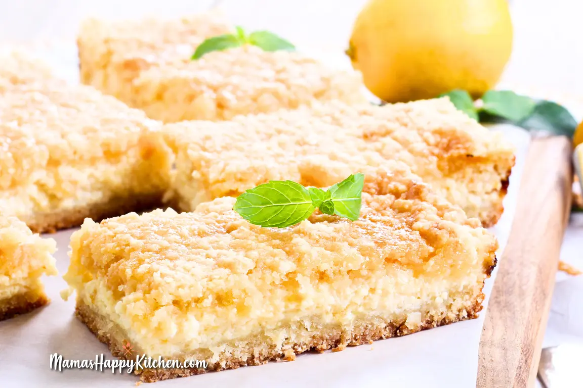 Coconut Lemon Bars