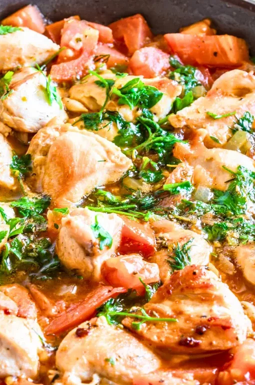 Marcella Hazan's Chicken Cacciatore