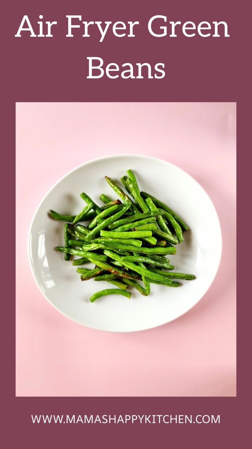 Every summer, I harvest so many green beans from my garden. This air fryer green beans recipe is super simple to make to use up that great bounty. I love fresh green beans (I also love canned green beans, too!), and I throw them into everything. There is just something so satisfying about eating something that you've grown yourself. Green beans are also healthy. In just 10 minutes, you have a delicious snack, side dish, or appetizer. You can even freeze fresh green beans and air fry those too!