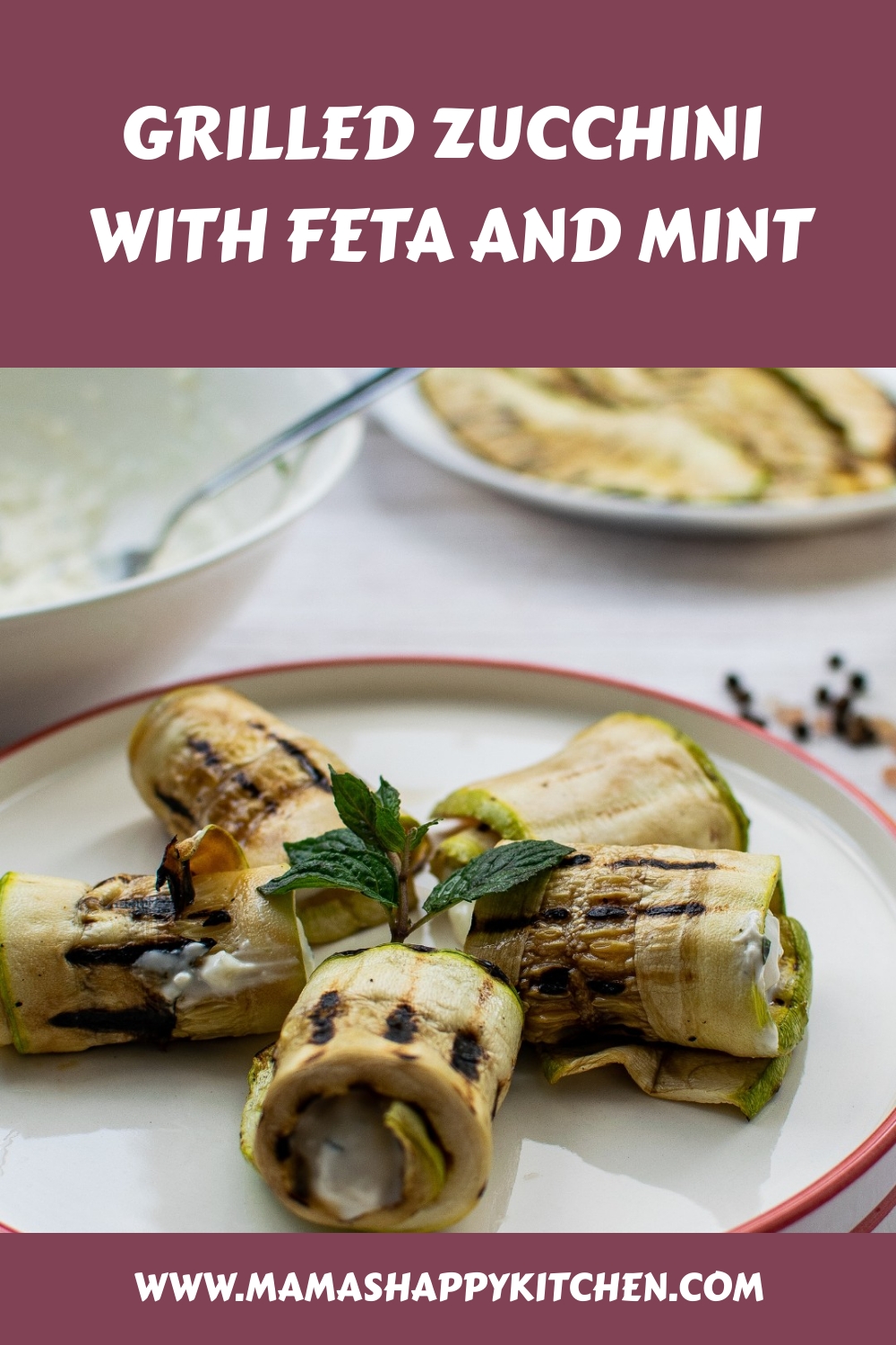 My Grilled Zucchini with Feta and Mint recipe is a delightful fusion of garden-fresh zucchini, creamy feta, and aromatic mint. Quick and easy delight, requiring just 15 minutes of prep time and a mere 5 minutes of cooking, totaling 30 minutes from start to finish. The grilled zucchini slices form a perfect canvas for the rich, tangy blend of cream cheese, crumbled feta, yogurt, and mayonnaise, with a touch of mint. Ideal for a light lunch, a side dish, or even as an elegant appetizer.