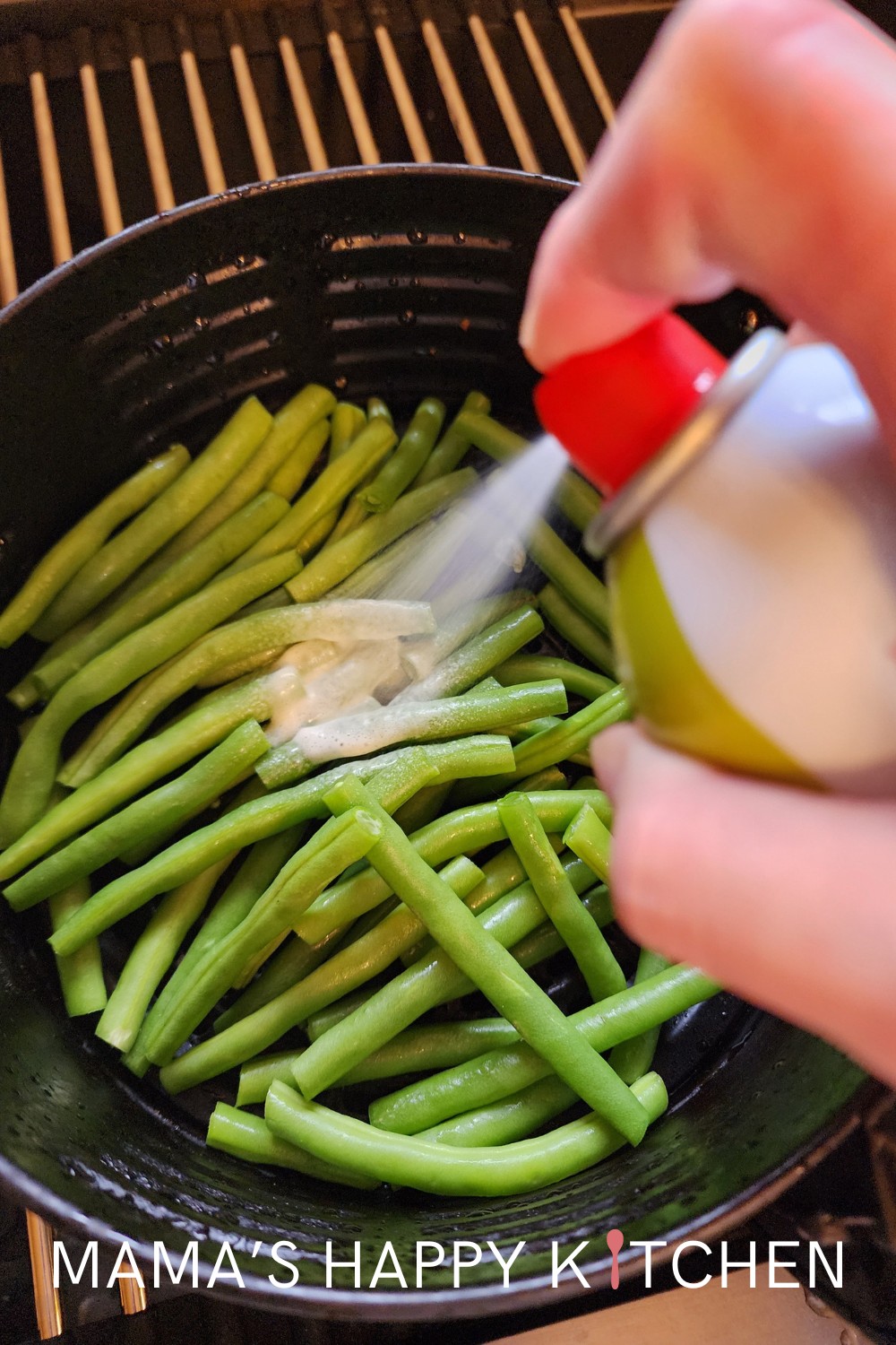 Every summer, I harvest so many green beans from my garden. This air fryer green beans recipe is super simple to make to use up that great bounty. I love fresh green beans (I also love canned green beans, too!), and I throw them into everything. There is just something so satisfying about eating something that you've grown yourself. Green beans are also healthy. In just 10 minutes, you have a delicious snack, side dish, or appetizer. You can even freeze fresh green beans and air fry those too!