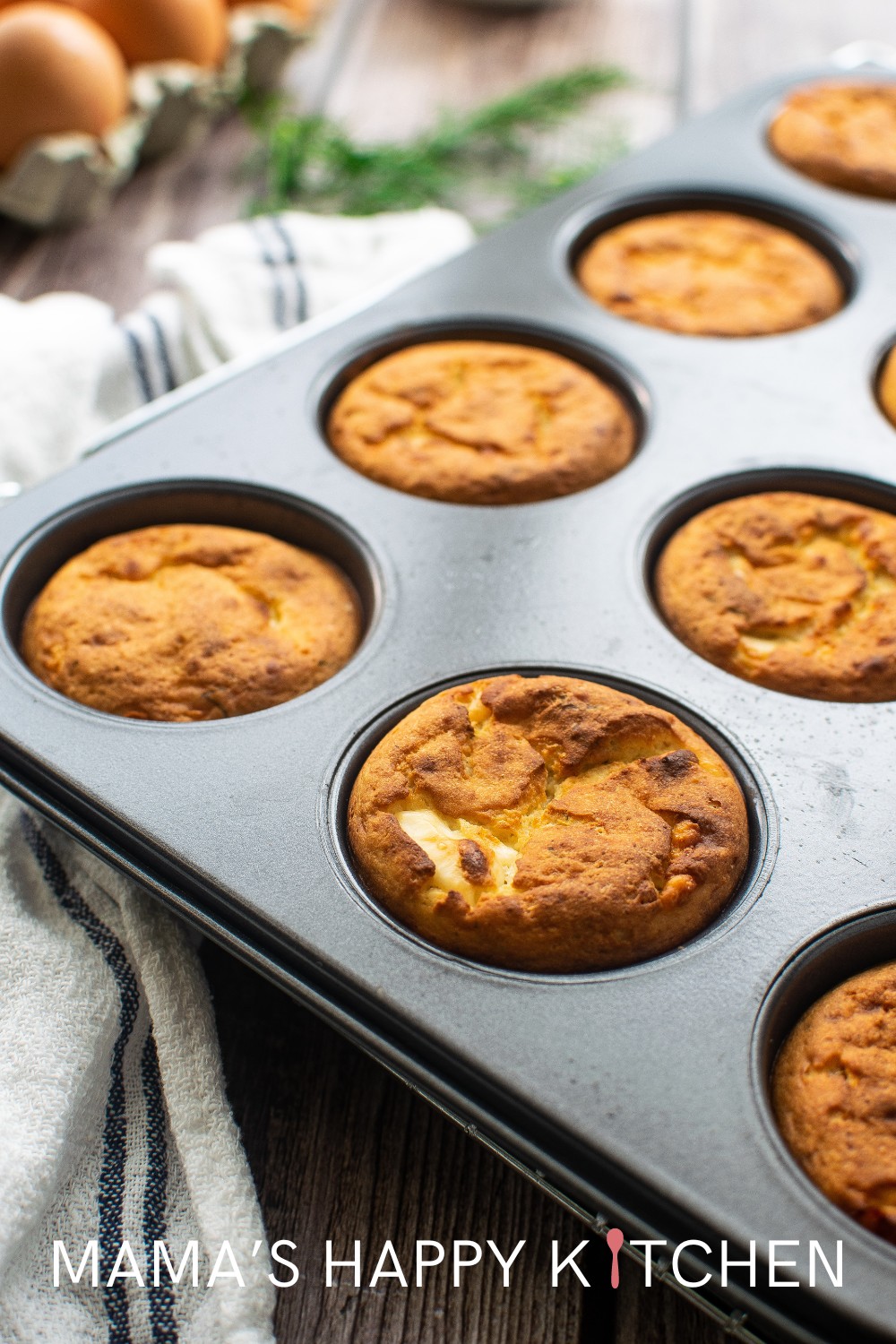 Living in Amish country, The Husband and I get to go to the local farmers' market, where we can buy all sorts of Amish treats. This Amish cottage cheese muffins recipe is a knock off of the delicious (and simple) muffins of the same name. It is a simple and easy recipe, requiring just a quick mix of ingredients and pop into the oven. I used feta to give it a little different flavor, but you substitute milk and little bit of brown sugar for a more authentic flavor.