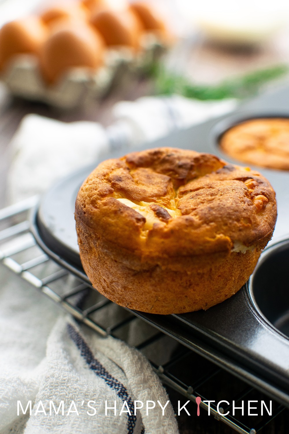 Living in Amish country, The Husband and I get to go to the local farmers' market, where we can buy all sorts of Amish treats. This Amish cottage cheese muffins recipe is a knock off of the delicious (and simple) muffins of the same name. It is a simple and easy recipe, requiring just a quick mix of ingredients and pop into the oven. I used feta to give it a little different flavor, but you substitute milk and little bit of brown sugar for a more authentic flavor.
