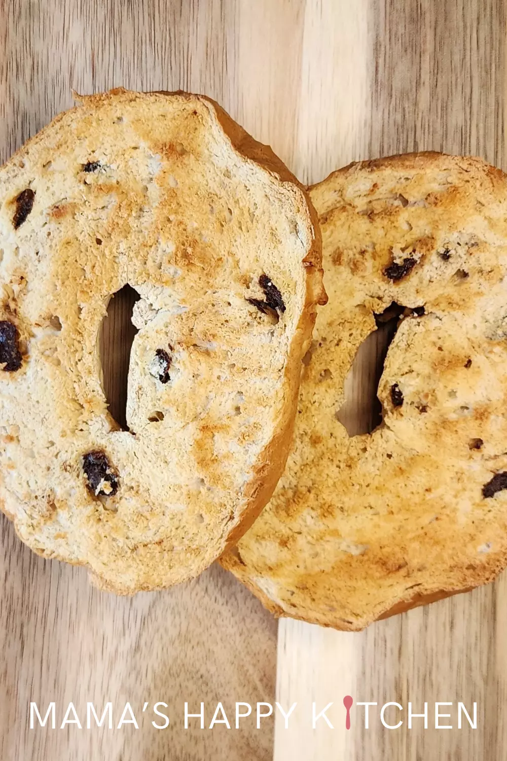 Here's the question of the day ... can you toast bagels in an air fryer? (The answer is a resounding YES.) My toaster oven broke. :sad face: I loved this thing, but it got a big dent in it due to our home reno. I also had a bunch of bagels in the fridge. This makes my life super simple in the morning because I can turn on the coffee machine, pop a frozen bagel in the air fryer, and go take a shower ... and my breakfast is waiting for me. All I need to do is put some cream cheese on that bad boy!