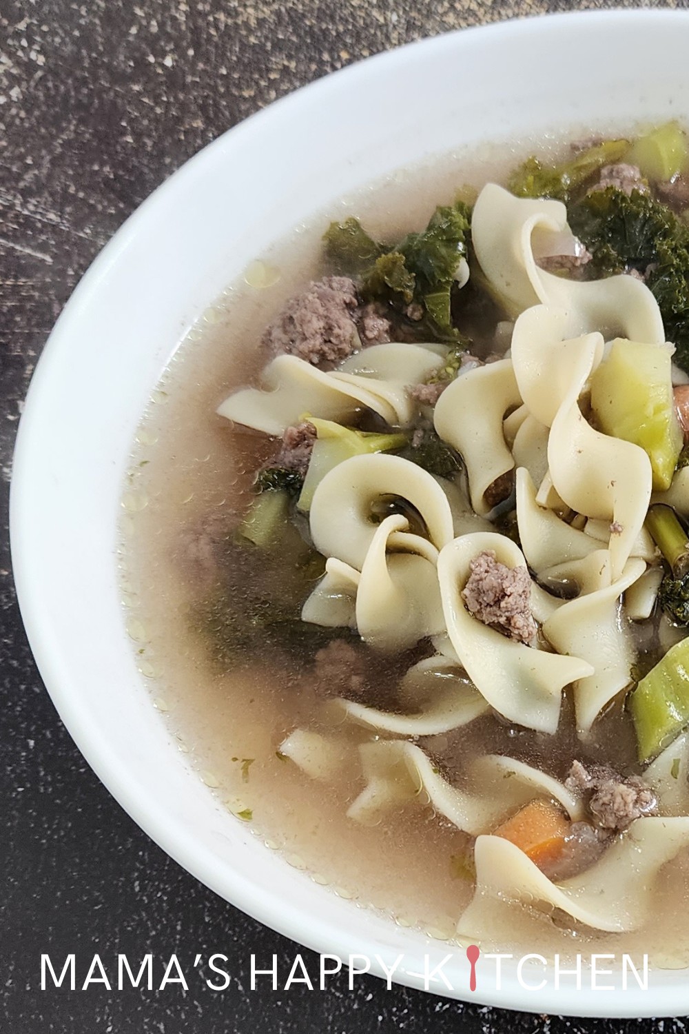 This ground beef soup recipe with pho broth features a pho soup base purchased on Amazon. You can add whatever you have in your refrigerator to make it. It's a simple recipe, perfect for those lazy Sundays. I coin it as my 'kitchen sink' soup - a charming blend of convenience, health, and a touch of the unexpected pho-like magic. I mixed the soul-warming comfort of ground beef soup with the spices and aromas of a Vietnamese pho. The best part? This soup is as easy to make as it is delicious.