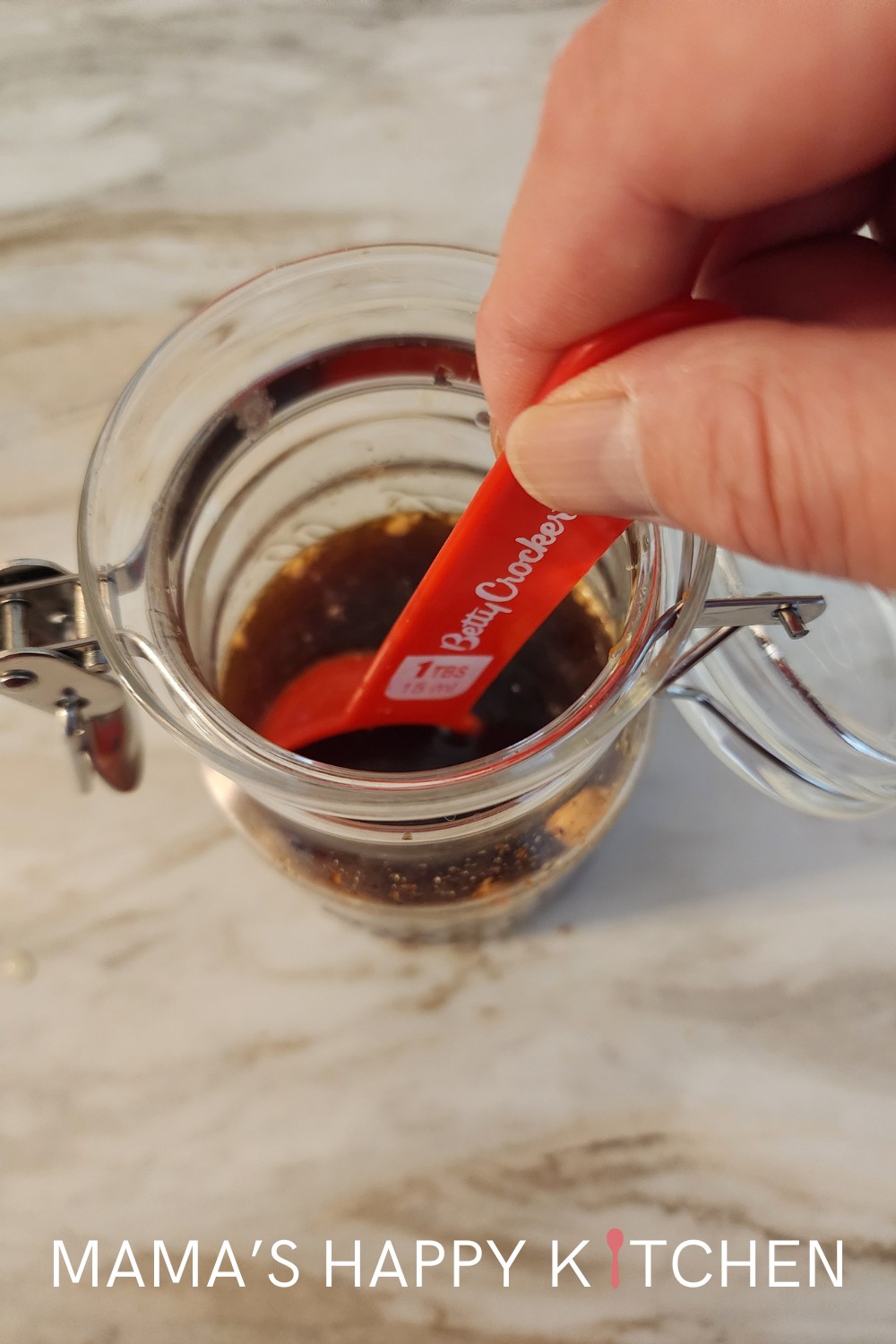 I created this Pad Thai sauce recipe without tamarind because tamarind is so difficult to find unless you order it on Amazon. I live right near an Asian grocery story, and I still can't find it. Really, who needs to have yet another bottle hogging up space in the fridge? Totally not necessary! This sauce is the perfect balance of sweet, tangy, spicy, and savory, and it is enough for one family meal (1 pound of meat and 16 ounces of rice noodles). Why not skip that Thai takeout?