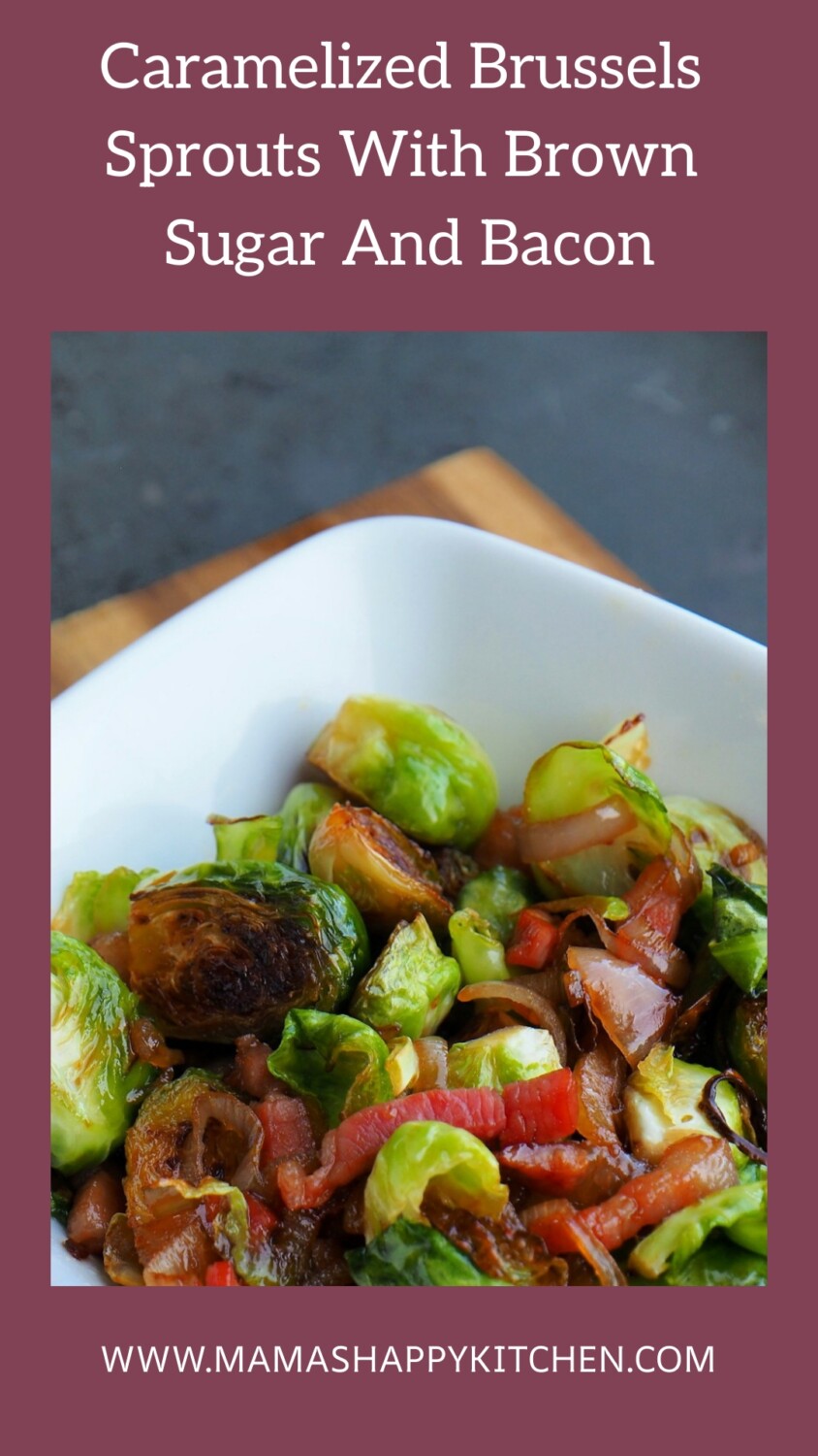 Looking for a quick and delicious veggie side dish? Look no further than this irresistible caramelized Brussels sprouts recipe with brown sugar and bacon. This recipe is a true crowd-pleaser ... and honestly, doesn't bacon make everything taste good? The combination of sweet and savory flavors and the crisp texture will make you fall in love with Brussels. Not only is this dish incredibly tasty, but it also packs a nutritional punch, thanks to the health benefits of Brussels sprouts.