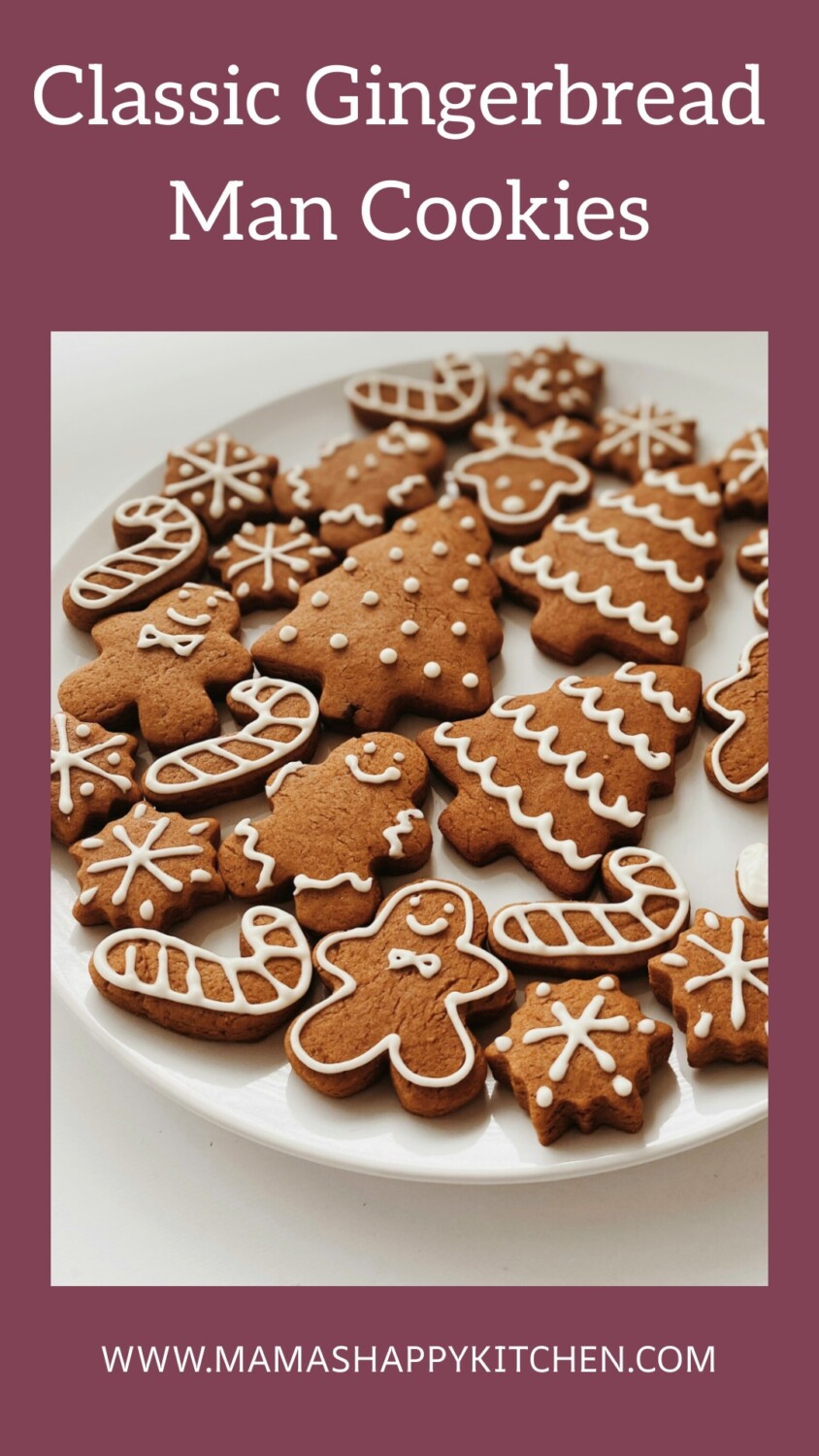I'm continuing my journey of Christmas cookies with this classic Gingerbread Man recipe. I know you can make houses with these cookies, but I always thought they were too delicious to make decorations out of. So I had to make some of these cookies! We have this place called the Gingerbread Man near my law school. Most people (including all the staff) call it the G-Man. Anyway, I was driving by it the other day and got an inspiration to make some cookies. With it being near Christmas and all.