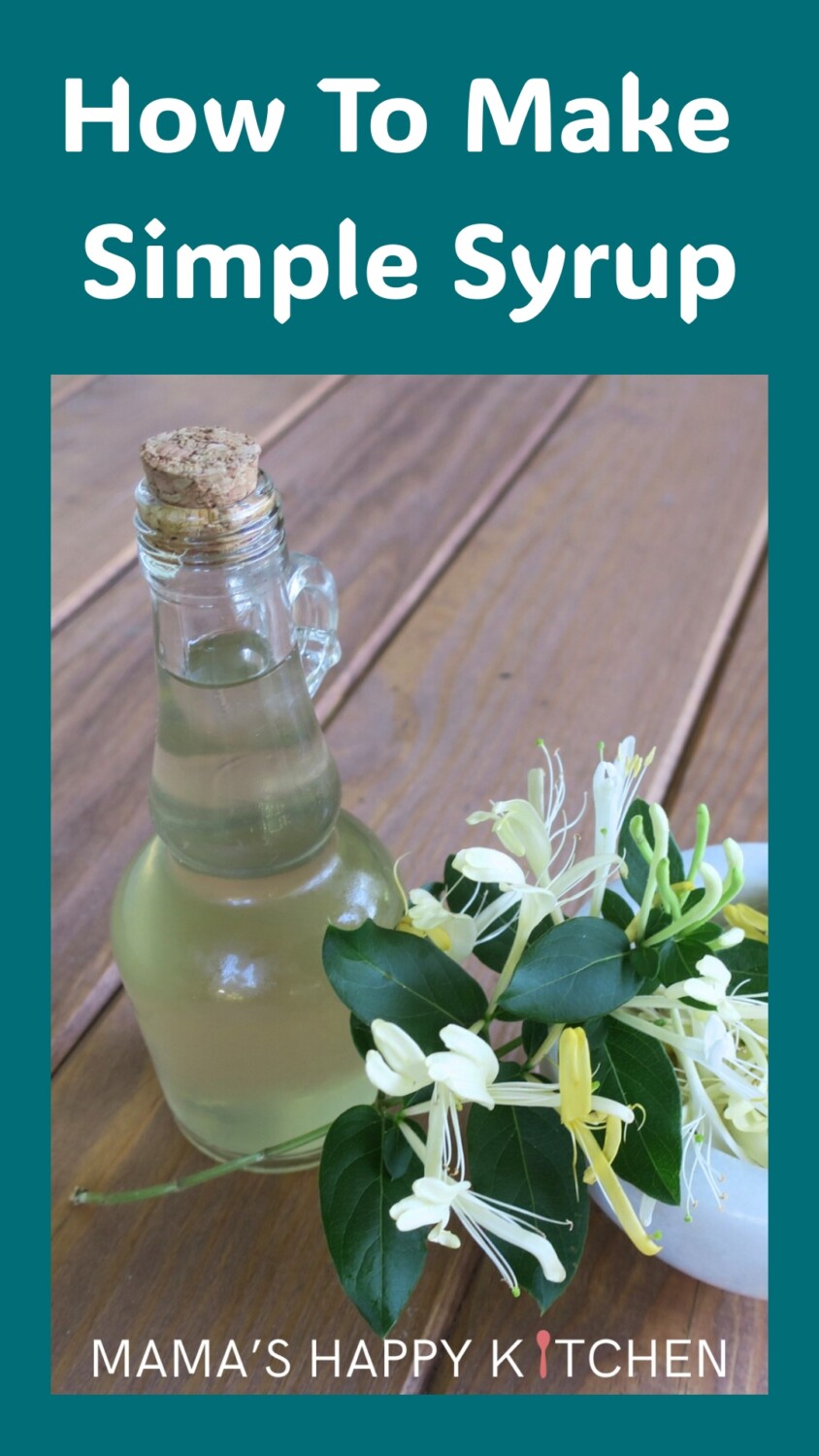 I wrote this short guide on how to make simple syrup for the several alcoholic drinks (or lemonade ... or ice tea) that I have on the site. You can use this syrup in your homemade cocktails and other drink recipes. It's super ... simple (ha!) to make! Skip that expensive and preservative-filled store-bought stuff to make your own simple syrup with just two ingredients! You can also infuse your syrup with other things, include pansies, herbs, mints ... or my favorite, lavender.