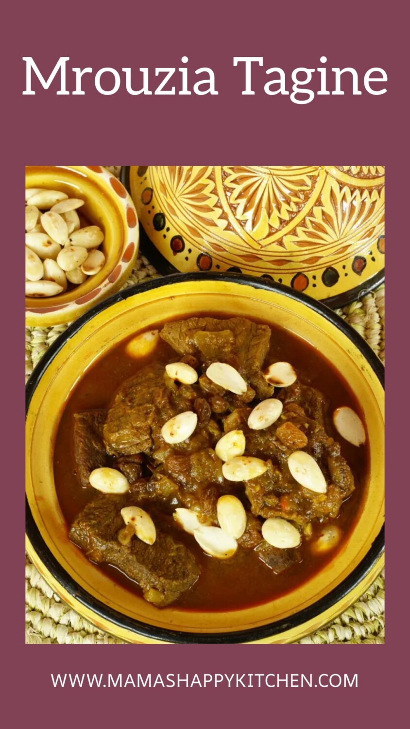 Remember this chicken Tajine? Well, it's been a while since we made a Tajine dish, so today, I've got something extra special for you, a delicious, sweet, and creamy Mrouzia Tajine, You can easily make it in your kitchen and bring back the amazing taste of traditional Moroccan dishes. This Mrouzia Tagine has tasty meat and a hint of sweetness, which makes it so delicious.