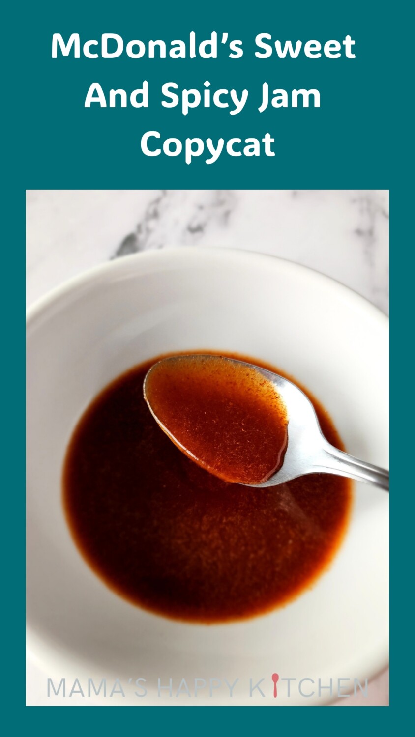 I was talking about my site the other day, and someone made a recipe request: McDonald's Sweet and Spicy Jam copycat recipe! It's the first request that I've had. This recipe took quite a while to figure out, mostly because I never had it. So I had to do a bunch of reading online of what it was supposed to taste like, along with the ingredients list on the little container itself. If you've ever tasted it, give me a heads up about how authentic it is. Either way, I've heard it's pretty good!