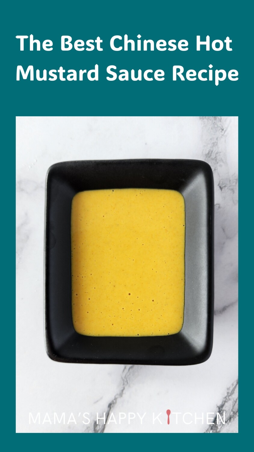 I'm a little late for Chinese New Year, but I thought I'd write about how to make hot Chinese mustard. This is an easy homemade sauce recipe to make. The Husband loves this hot mustard on his eggrolls and fried rice, but our local Chinese restaurant is really stingy with the sauces. Even though I love their food, sometimes I go out of my way to another restaurant that does give me the hot mustard packets that he loves. Well, no more. Never be without this delicious spicy mustard again!