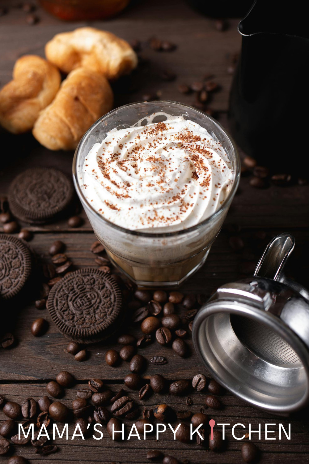 I love homemade whipped cream, but whipping cream is so expensive. I also don't need whipped cream all that often (unless I'm doing a recipe). But I'm going to show you how to make whipped cream with half and half if you are in a pinch. It's not as totally awesome as whipped cream with whipping cream (hence, the name), but it's pretty darned good.