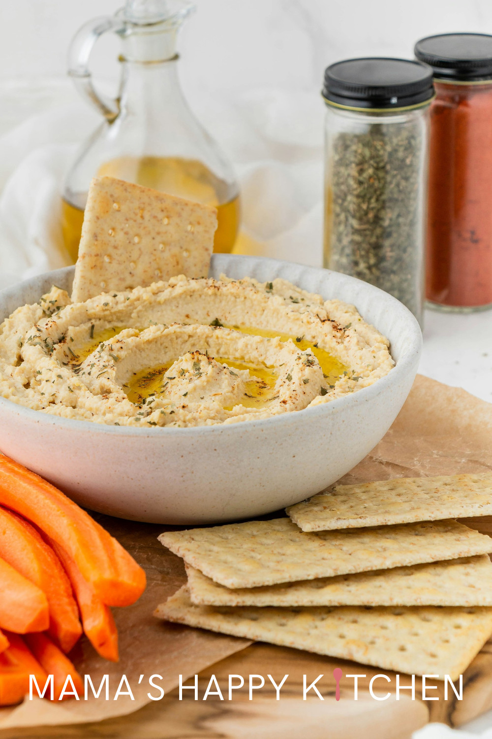 I love hummus, but the food prices lately are out of control. It's so easy to make, though, so try out this easy homemade hummus recipe without tahini!