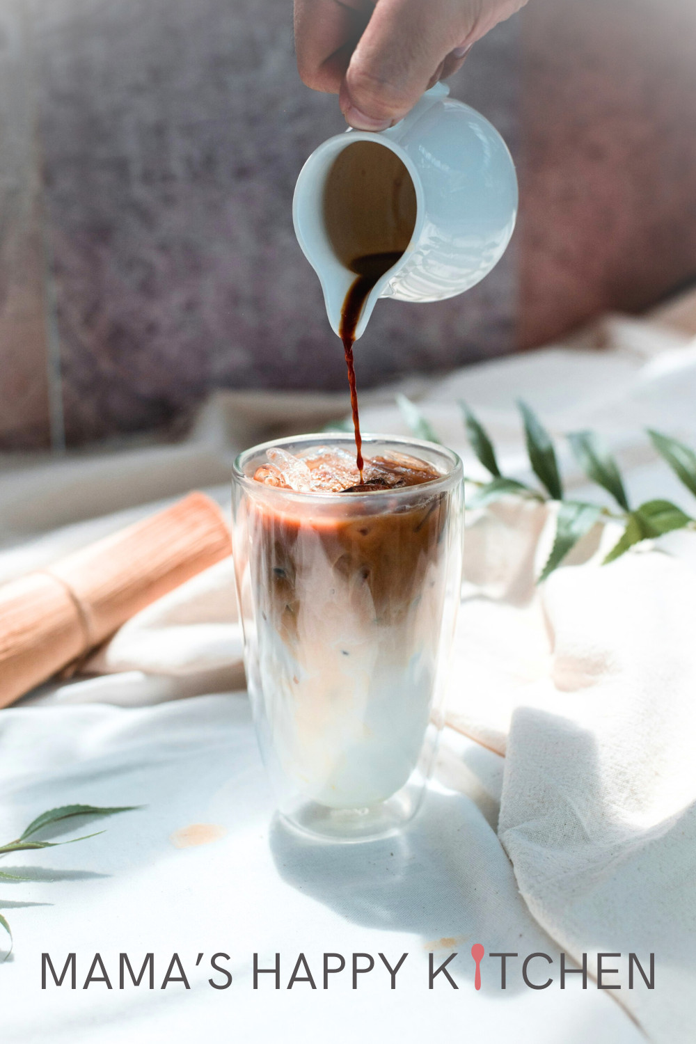 This Thai iced coffee recipe really hits the spot during the hot August nights ... or mornings ... or just about anytime, really. Sometimes I go to the local Thai restaurant just to have their coffee. That's how much I love coffee, and that's how much I love this coffee. It's dark and dreamy, sweetened with the magical ingredient. (Hint: it's sweetened condensed milk.)&nbsp;This drink is great after some Pad Thai or Drunken Noodles, but one of my favorite ways is to sip it while eating Tom Yum.